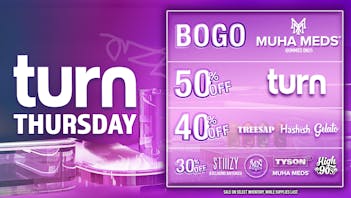 Grasshopper [Chula Vista] 50% OFF Every TURN Thursday!