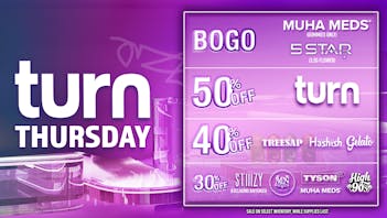 Grasshopper [Chula Vista] 50% OFF Every TURN Thursday!