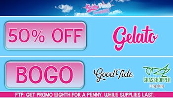 Grasshopper [Chula Vista] 50% OFF + More Every Kushy Punch Sunday!