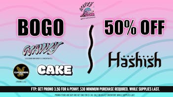 Grasshopper [Chula Vista] BOGO + 50% OFF — Every Wavvy Wednesday!