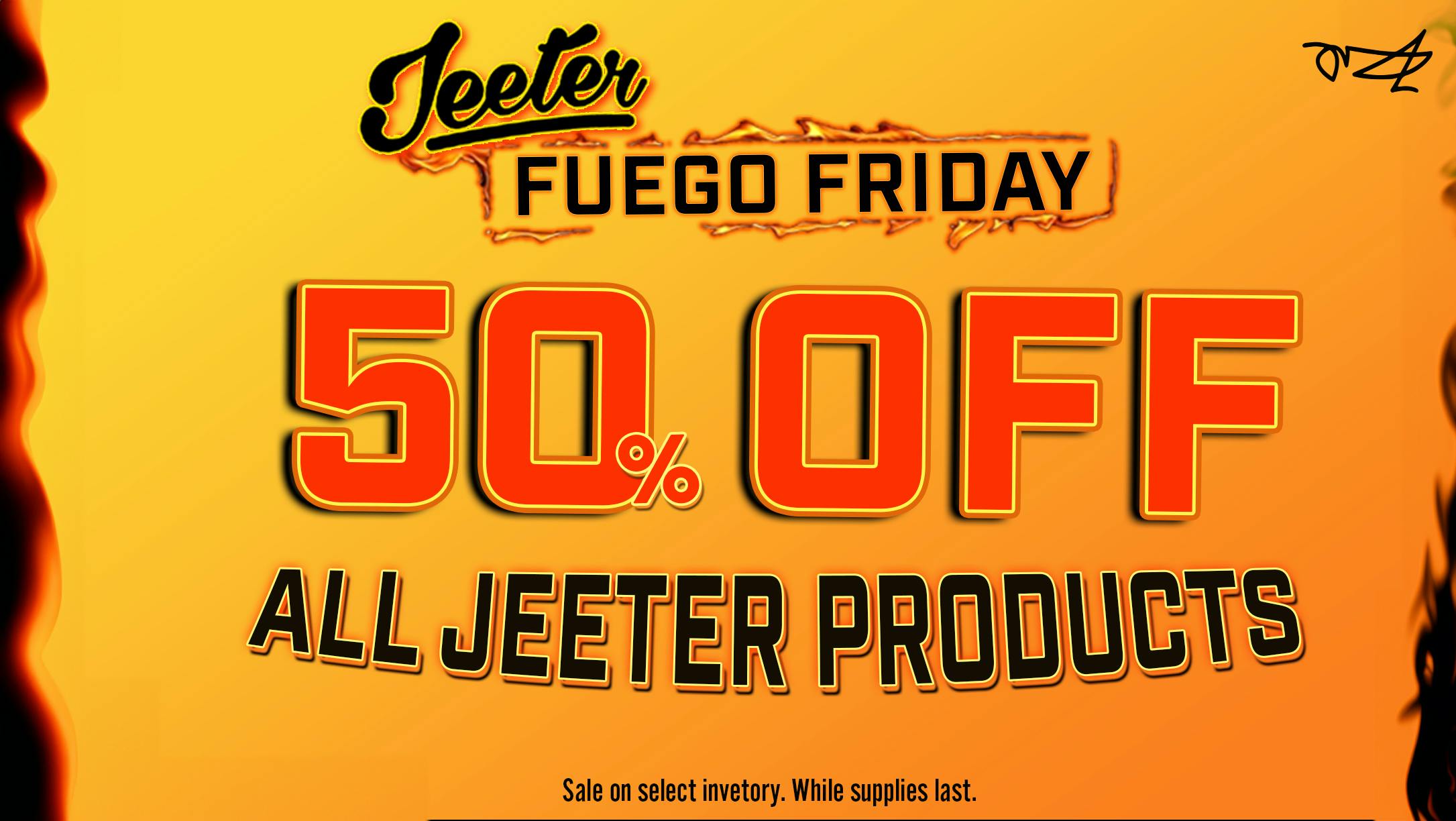 Grasshopper [Chula Vista] 50% OFF ALL JEETER!