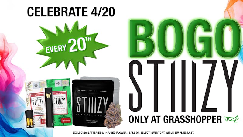 Grasshopper [Chula Vista] BOGO STIIIZY — Pods & All-in-ones.