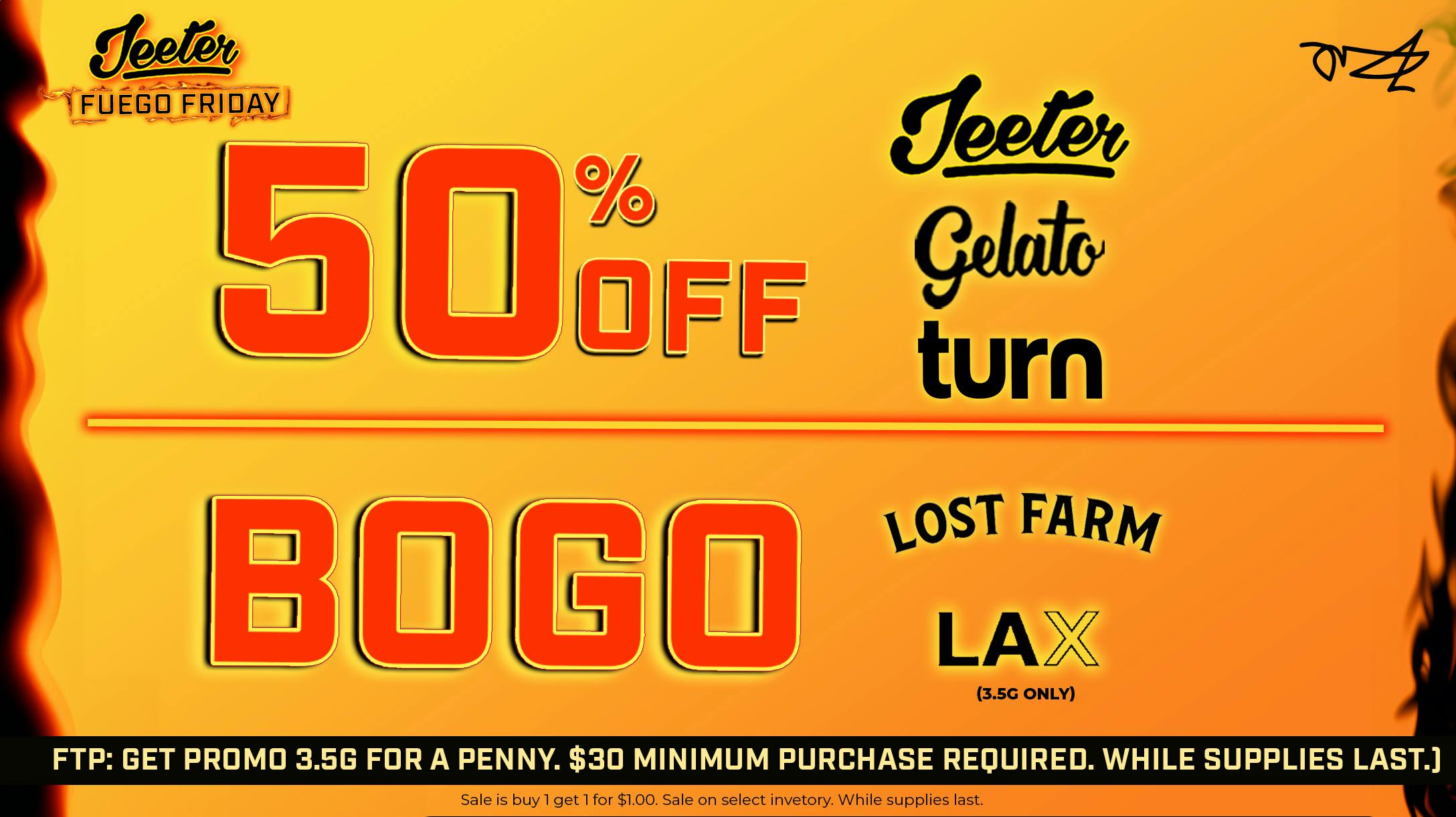 Grasshopper [Chula Vista] Fuego Friday = 50% OFF! 🔥