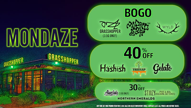 Grasshopper [Chula Vista] Delighted Mondaze!