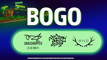 Grasshopper [Chula Vista] BOGO on all Grasshopper Eighths!