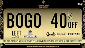 Grasshopper [Chula Vista] BOGO + 40% OFF your favorite premium brands!