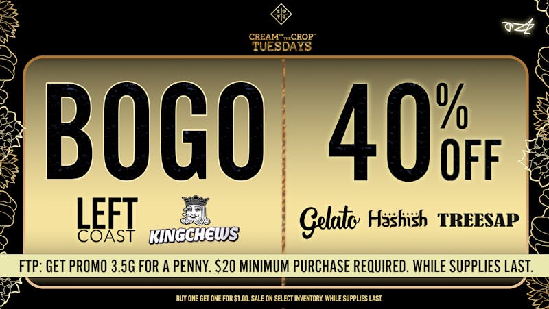 Grasshopper [Chula Vista] BOGO + 40% OFF your favorite premium brands!