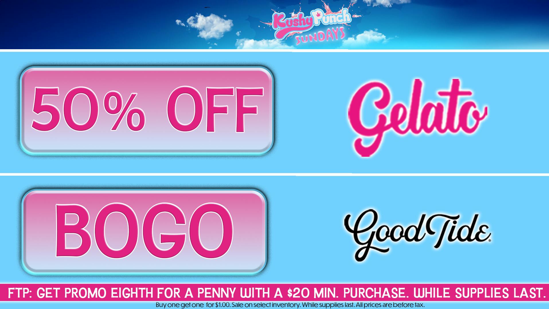 Grasshopper [Chula Vista] 50% OFF + More Every Kushy Punch Sunday!