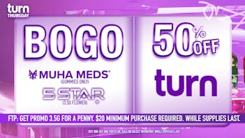 Grasshopper [Chula Vista] 50% OFF + BOGO on Top brands every Thursday