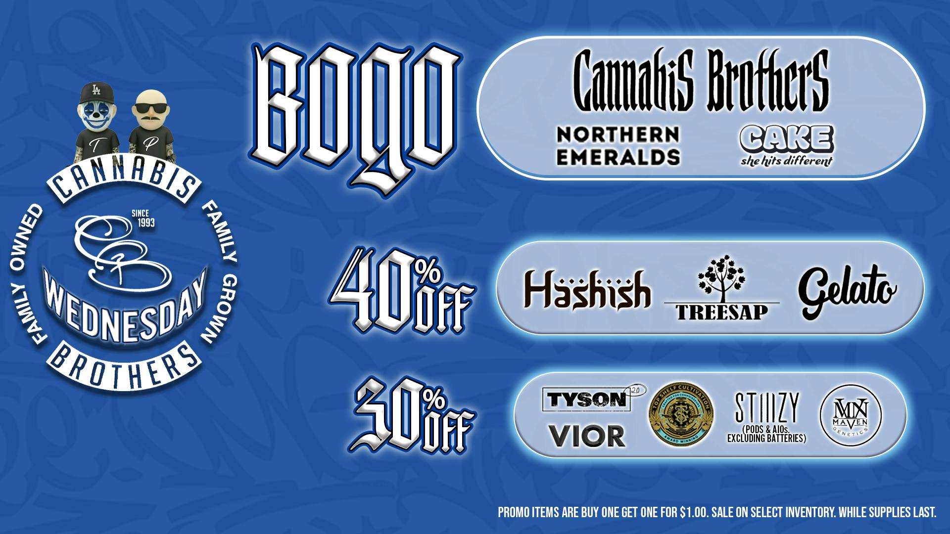 Grasshopper [Chula Vista] Cannabis Brothers Wednesdays!