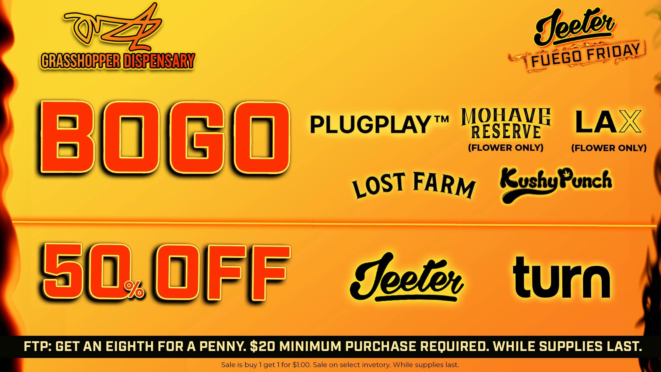 Grasshopper [Chula Vista] The most BOGOs of the week! + OTD prices! Today 🔥