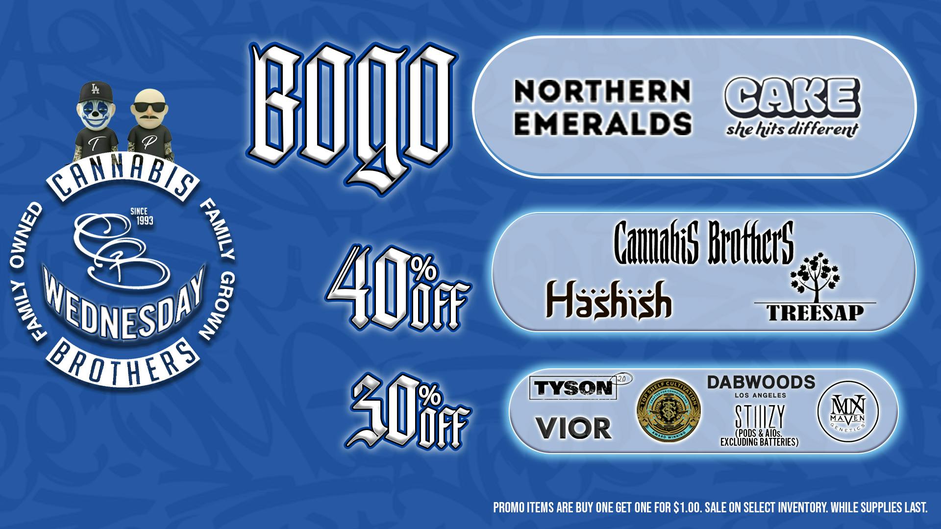 Grasshopper [Chula Vista] Cannabis Brothers Wednesdays!