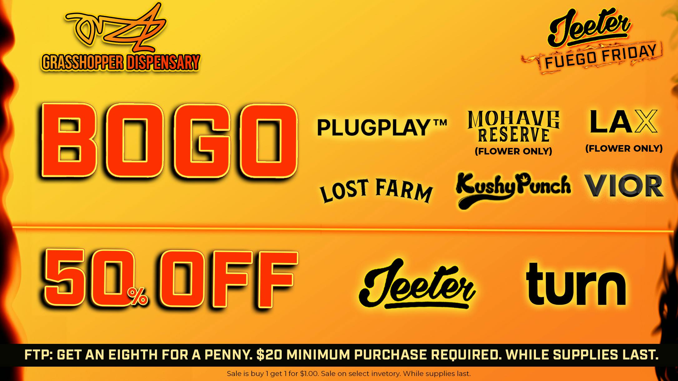 Grasshopper [Chula Vista] The most BOGOs of the week! + OTD prices! Today 🔥