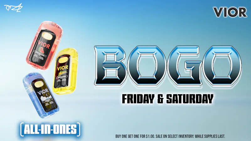 Grasshopper [Chula Vista] BOGO ALL VIOR All-in-ones!