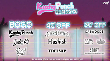 Grasshopper [Chula Vista] BOGO every Kushy Punch Sunday!