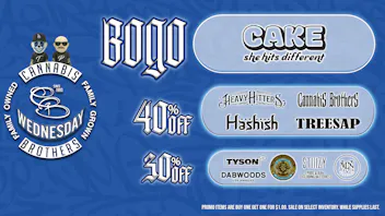 Grasshopper [Chula Vista] Cannabis Brothers Wednesdays! BOGO + % OFF!