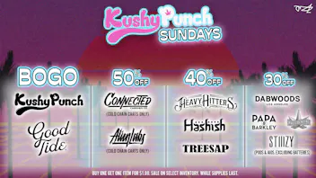 Grasshopper [Chula Vista] BOGO every Kushy Punch Sunday!