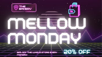 The Bakery - Atwater Mellow Monday 20% OFF!