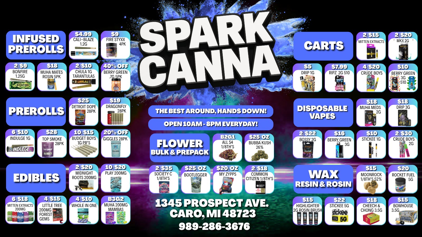 Spark Cannabis Co. 🔥😁SPARK'S GOT THAT FIRE!🔥😁
