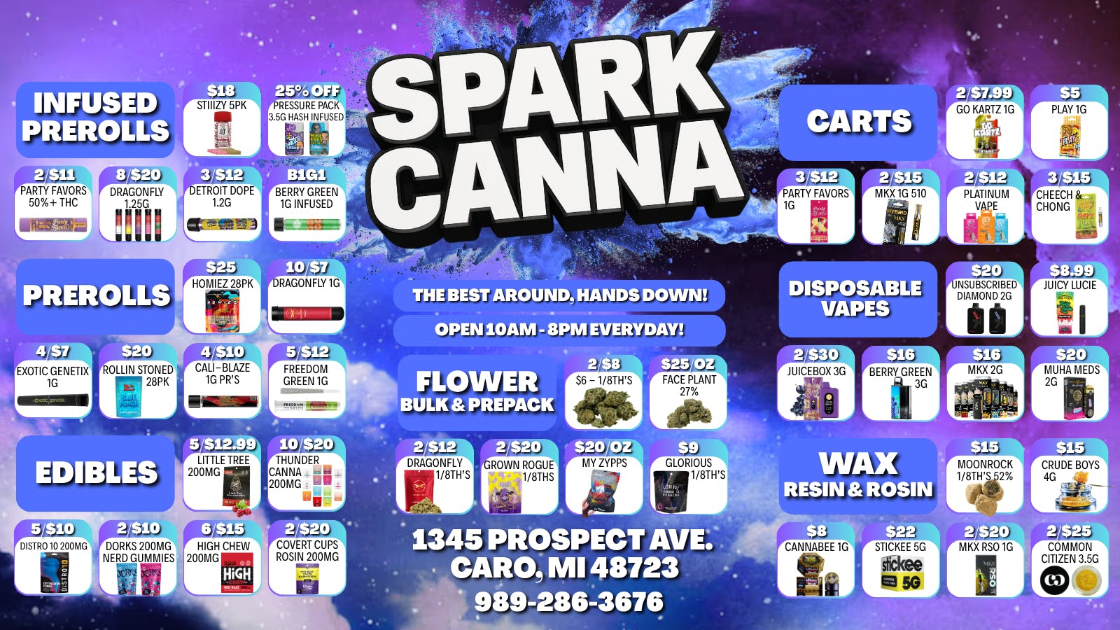 Spark Cannabis Co. 🔥😁SPARK'S GOT THAT FIRE!🔥😁