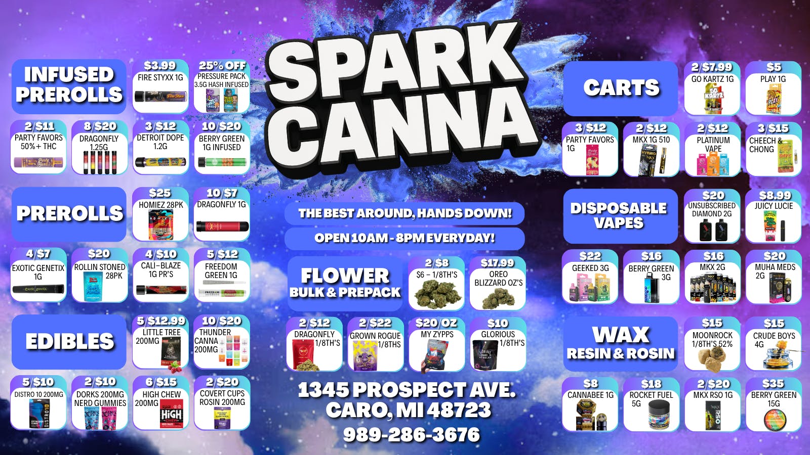 Spark Cannabis Co. 🔥😁SPARK'S GOT THAT FIRE!🔥😁