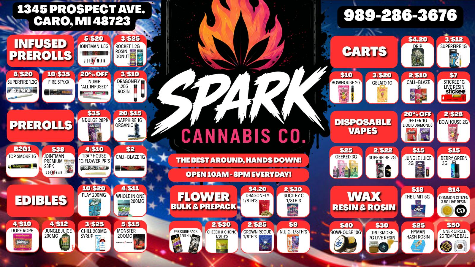 Spark Cannabis Co. 💨😎SPARK'S GOT THAT FIRE!🔥😎