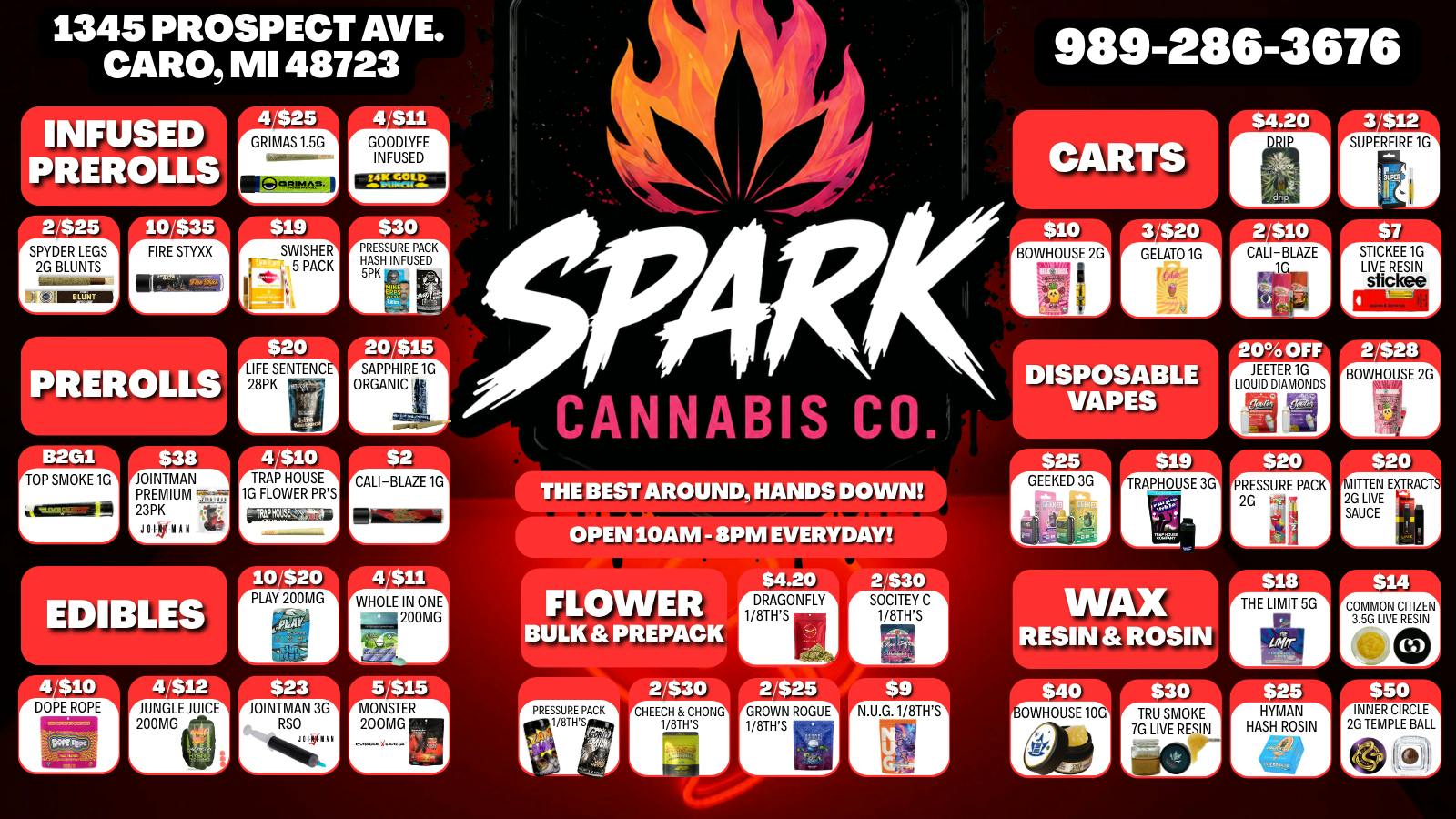 Spark Cannabis Co. 💨😎SPARK'S GOT THAT FIRE!🔥😎
