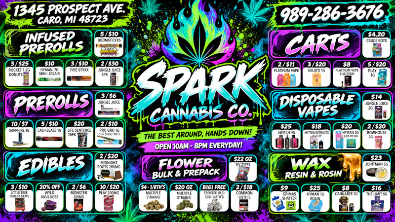 Spark Cannabis Co. 🚀🤩THE BEST AROUND, HANDS DOWN!🚀🤩