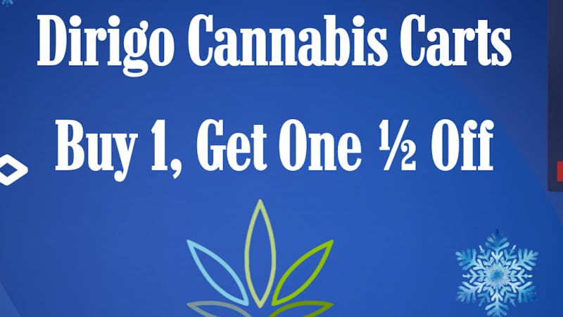 Earth Keeper Cannabis January Deals: Dirigo Carts & On-line Orders