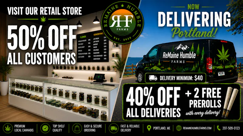 ReMaine Humble Delivery - Portland 10 Moulton St!