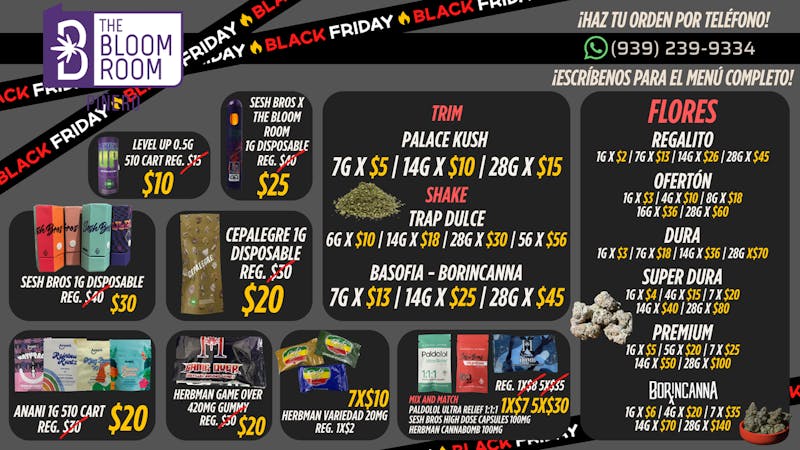 The Bloom Room - 1578 Ave Pinero ESPECIAL DE BLACK FRIDAY