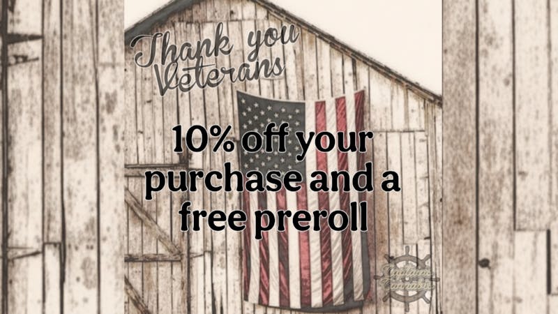 Captain's Cannabis - Portland Veterans Day Deals