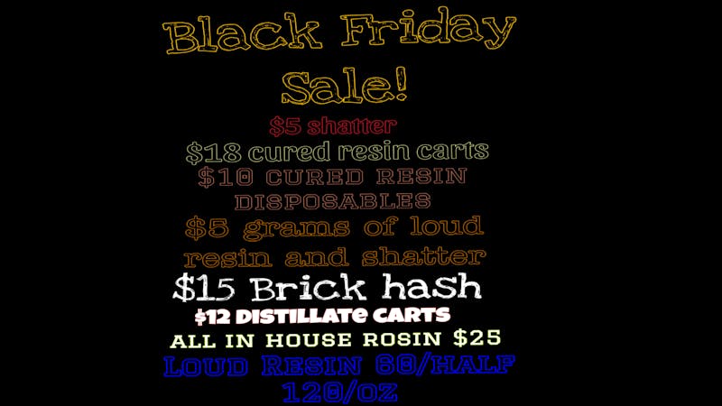 Captain's Cannabis - Sanford Black Friday Deals