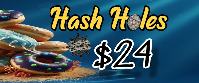 Captain's Cannabis - Sanford Captains Hash Holes $24