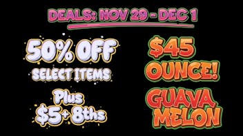 Canna Plug 50% OFF SELECT ITEMS!! $45 OZ!! $5+ 8THS!!