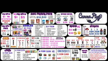 Canna Plug 50% OFF Select Items*! $5+ 8THS! $50 INDOOR OUNCE!