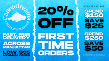 Cannadreams Delivery - Financial District / Tribeca 20% OFF 1st TIMERS @ CANNADREAMS ☁️
