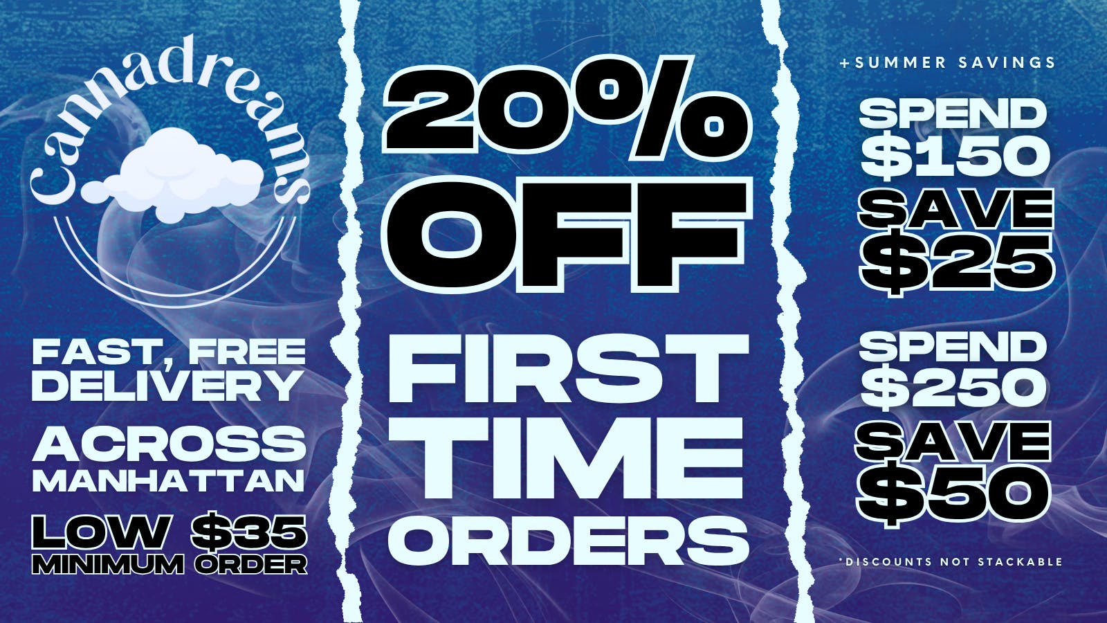 Cannadreams Delivery - Upper West Side / Lincoln Center 20% OFF 1st TIMERS @ CANNADREAMS ☁️