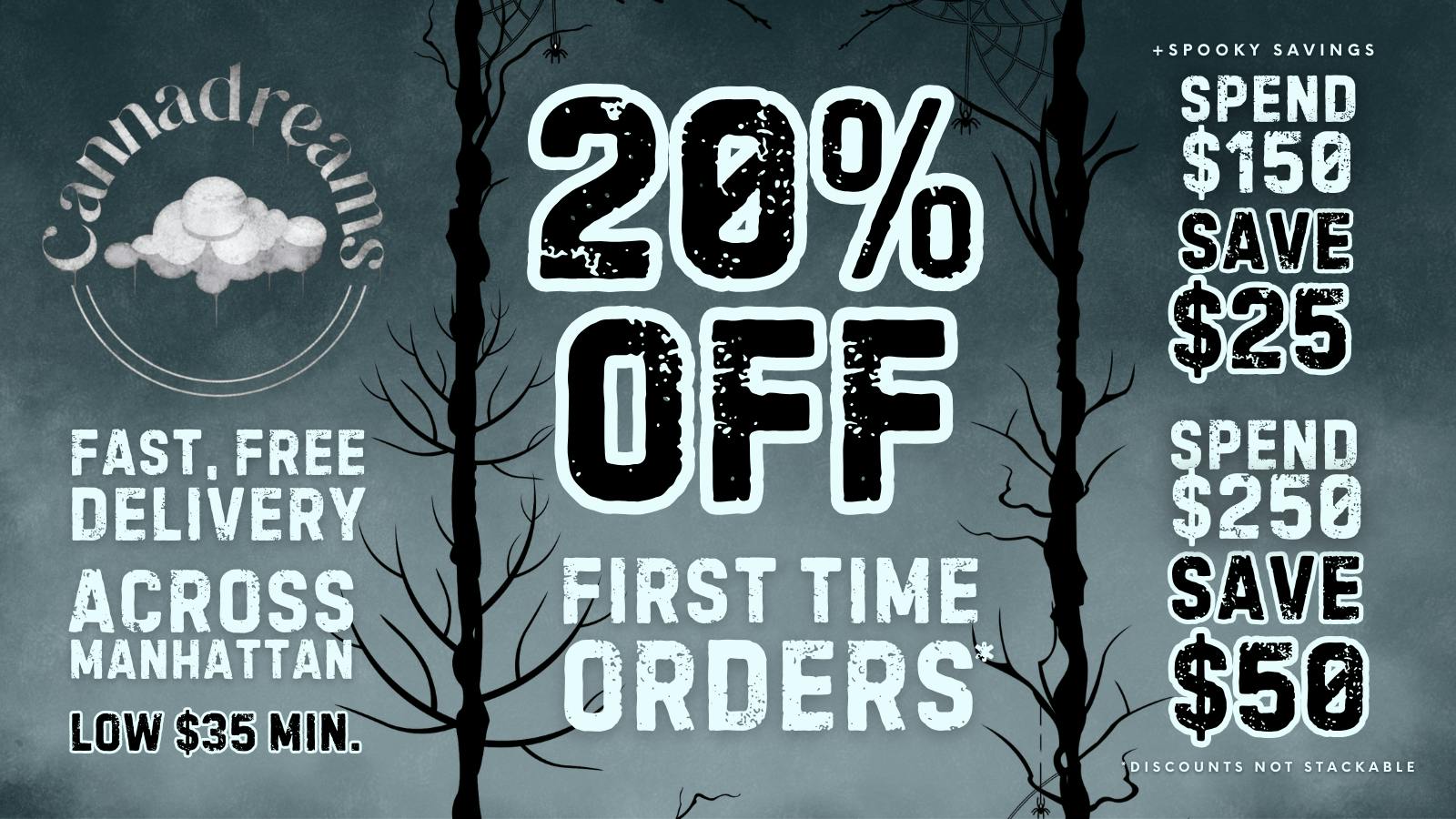 Cannadreams Delivery - East Village / Alphabet City 20% OFF ORDERS @ CANNADREAMS 👻