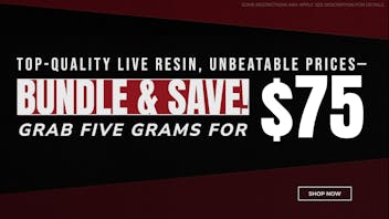 Auraz Medical Five for $75 | Live Resin Grams