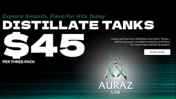Auraz Medical (3) Distillate Tanks – $45