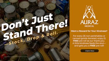 Auraz Medical One Act of Kindness = One FREE Joint