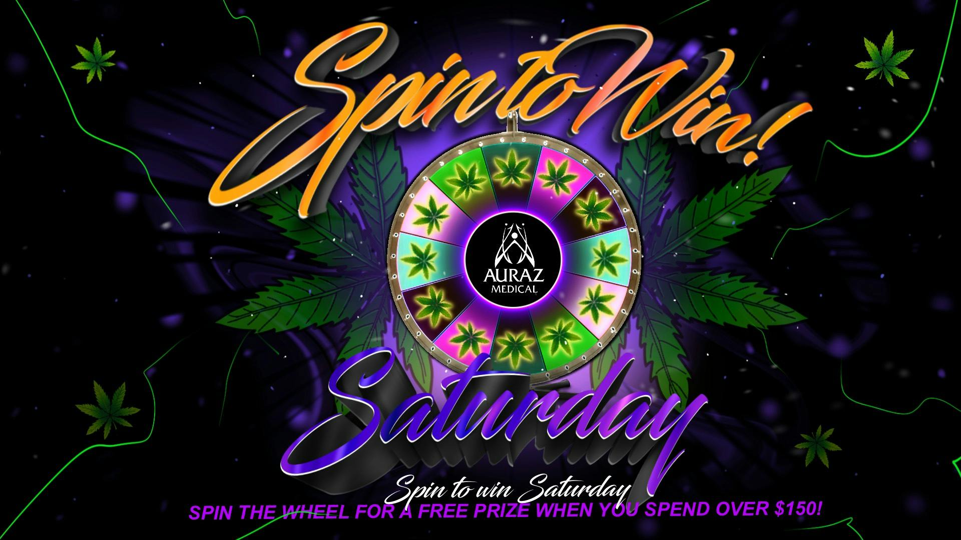 Auraz Medical Spin & WIN Rewards!