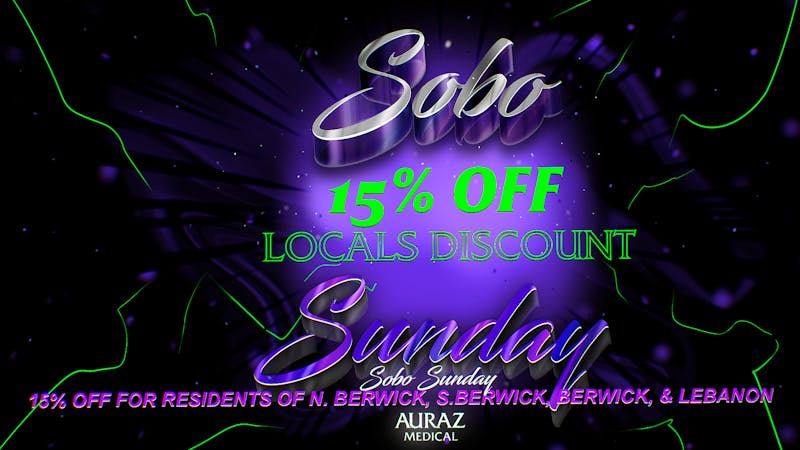 Auraz Medical SOBO Sunday: 15% OFF For Locals!