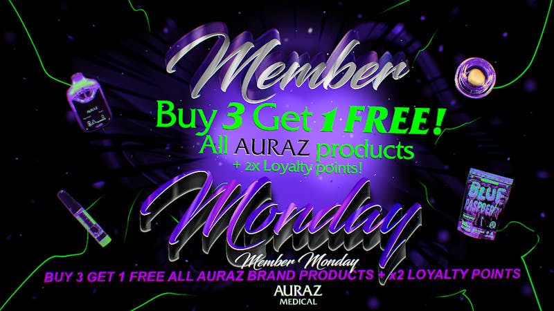 Auraz Medical Auraz Brand: Buy 3, Get 1 FREE + Double Points
