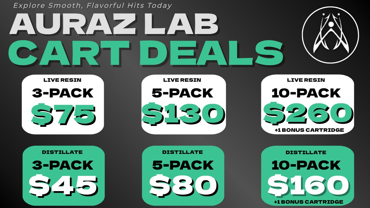 Auraz Medical Auraz Cartridges Blowout — Build Your Stash!