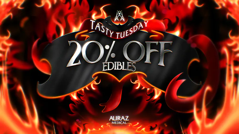 Auraz Medical 20% OFF All Edibles!