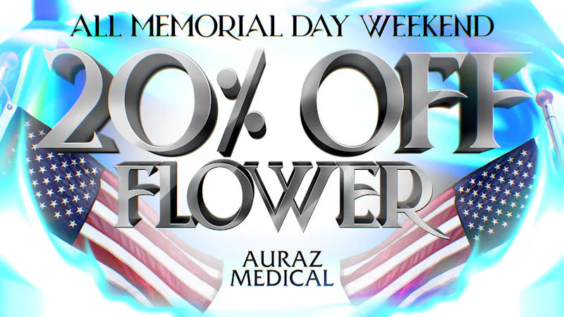 Auraz Medical Save 20% on Auraz Flower