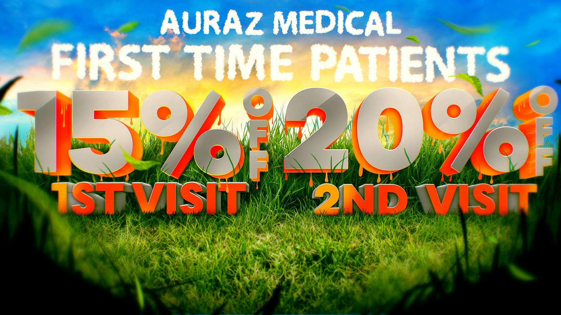 Auraz Medical New Patient Special – Save on Your First 2 Visits!