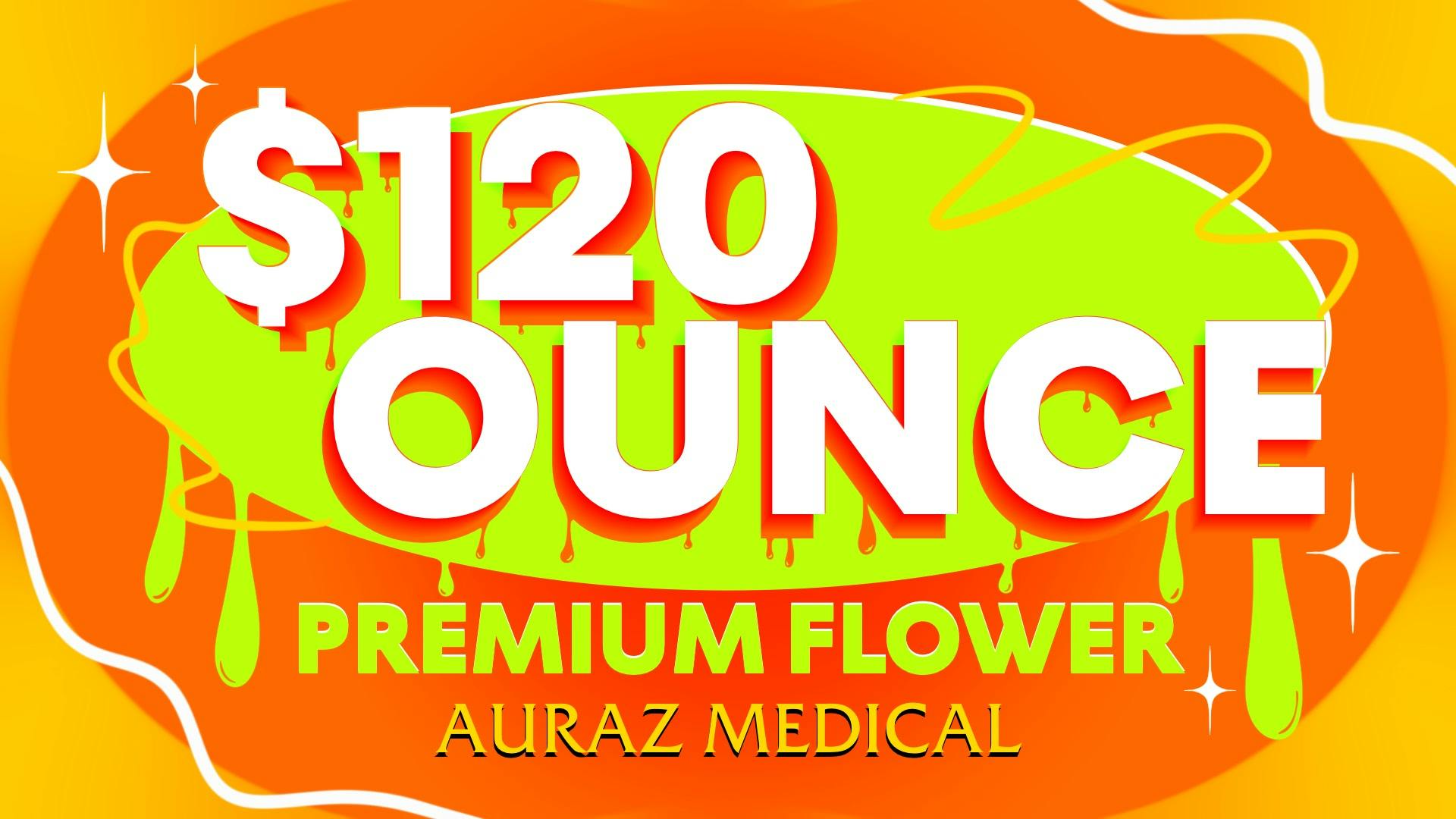 Auraz Medical 20% Off Ounces — Stop In Today